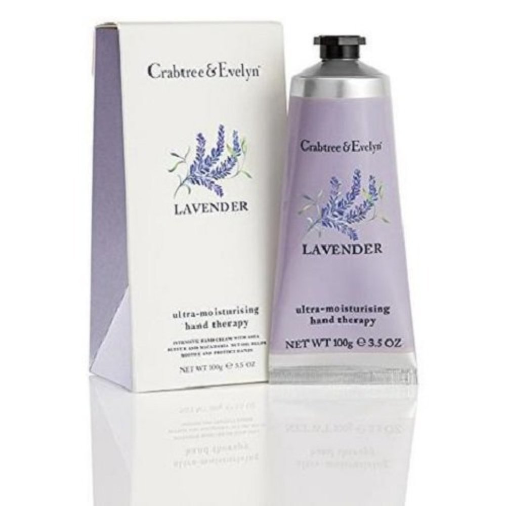 Crabtree & Evelyn Lavender Hand Therapy 100ml / 3.5 oz NIB